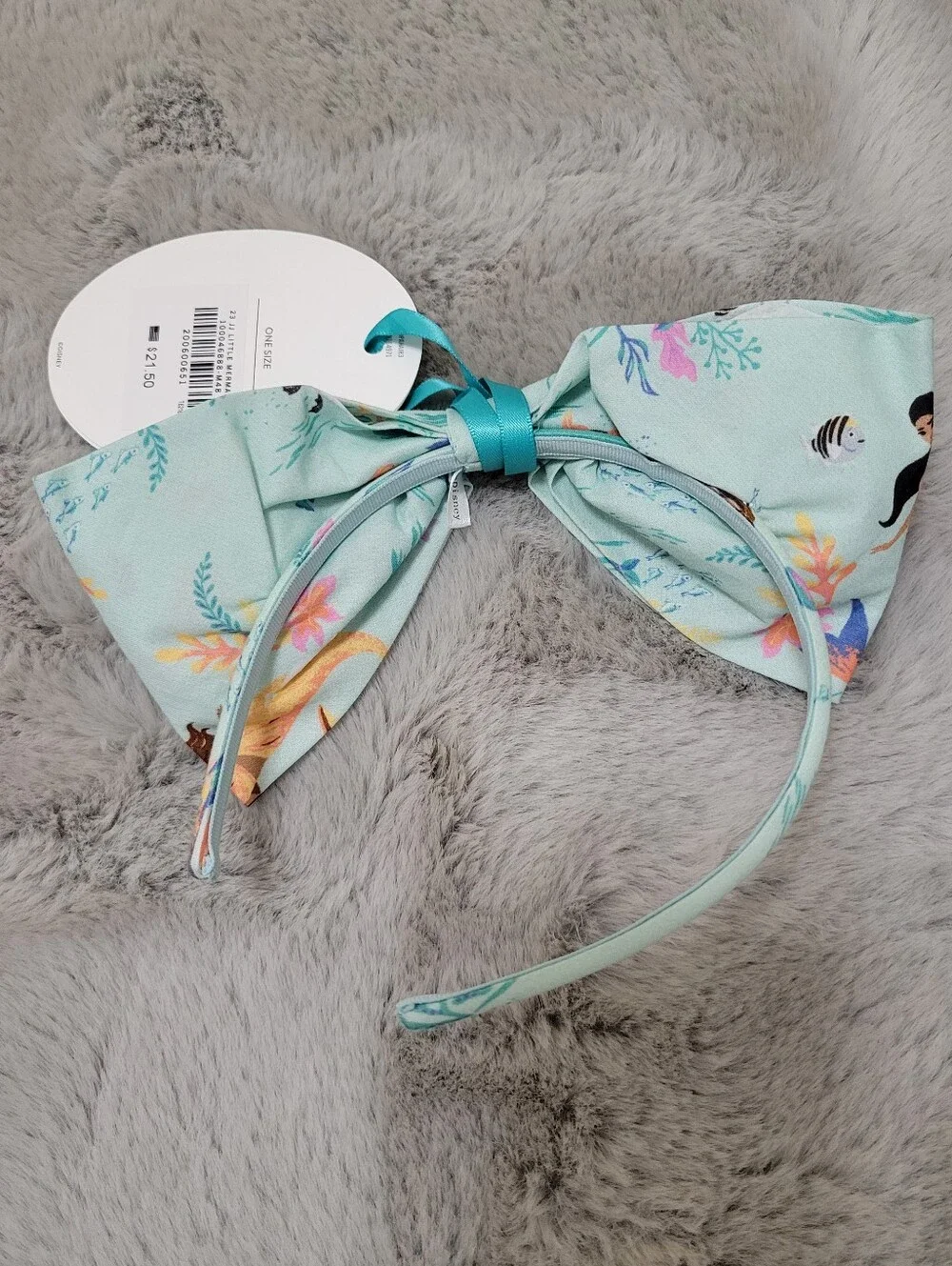 Nwt Disney Janie X Jack Little Mermaid Bow Headband